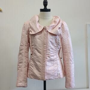 Chico's Pink Puffer Jacket size‎ 0